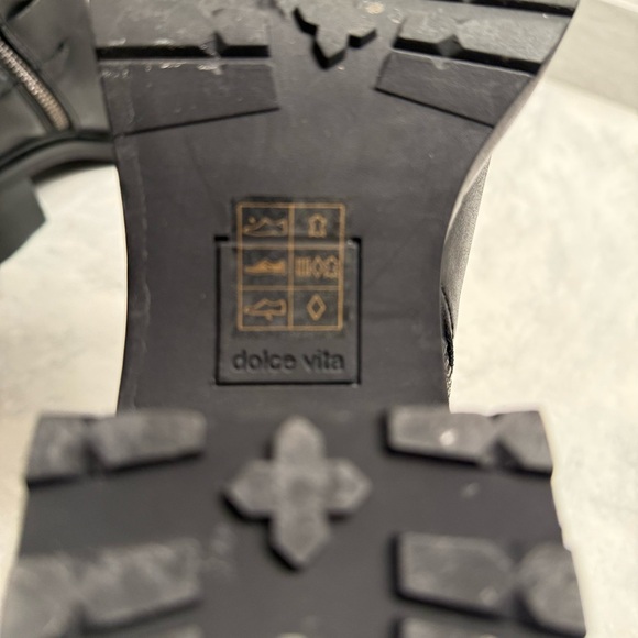 Dolce Vita Camros Bootie Women's Black Leather Size 9 - Picture 7 of 10